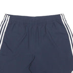 ADIDAS Mens Shorts Navy Blue Sports Casual XL W34 Three Stripe