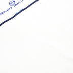 SERGIO TACCHINI Mens White Polo Shirt XL Cotton Basic Short Sleeve Logo