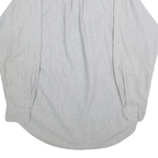 RALPH LAUREN Mens Blue & White Striped Cotton Shirt M Classic Polo Button Down