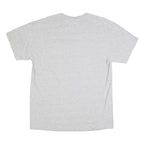 GILDAN Mens Grey Helena Husky Baseball T-Shirt L Short Sleeve Crew Neck Cotton