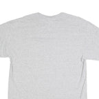 GILDAN Mens Grey Helena Husky Baseball T-Shirt L Short Sleeve Crew Neck Cotton