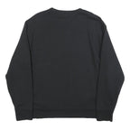 LEVI'S Mens Black Crew Neck XL Cotton Blend Logo Sweatshirt Pullover Casual