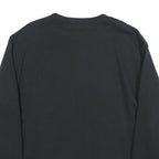 LEVI'S Mens Black Crew Neck XL Cotton Blend Logo Sweatshirt Pullover Casual
