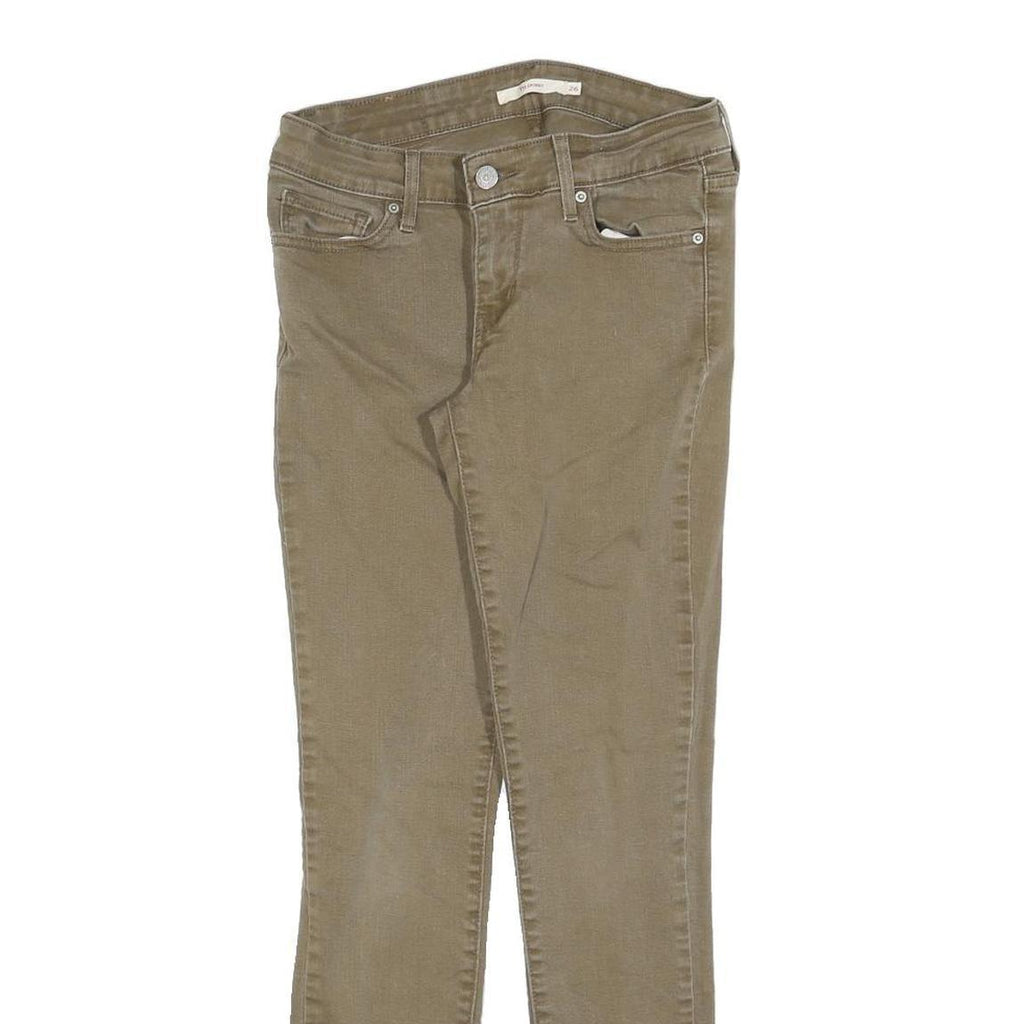 LEVI'S 711 Womens Jeans Slim Skinny Denim Medium W26 L27 Stretch Cotton Blend