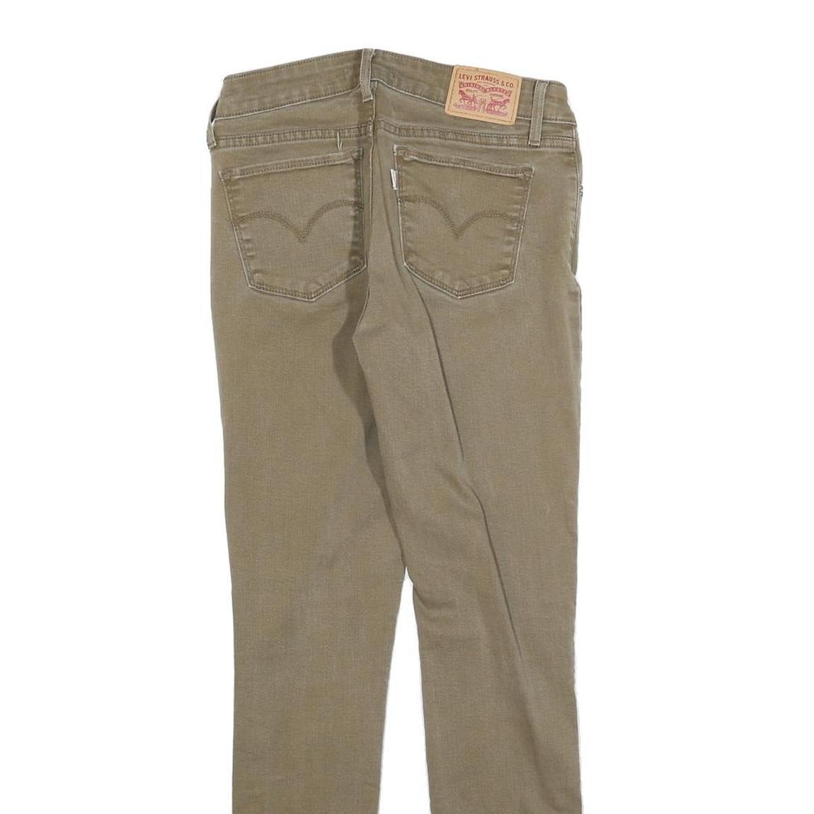 LEVI'S 711 Womens Jeans Slim Skinny Denim Medium W26 L27 Stretch Cotton Blend