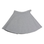 COS Womens Grey Flare Cotton Blend Skirt S Lightweight Soft Comfortable