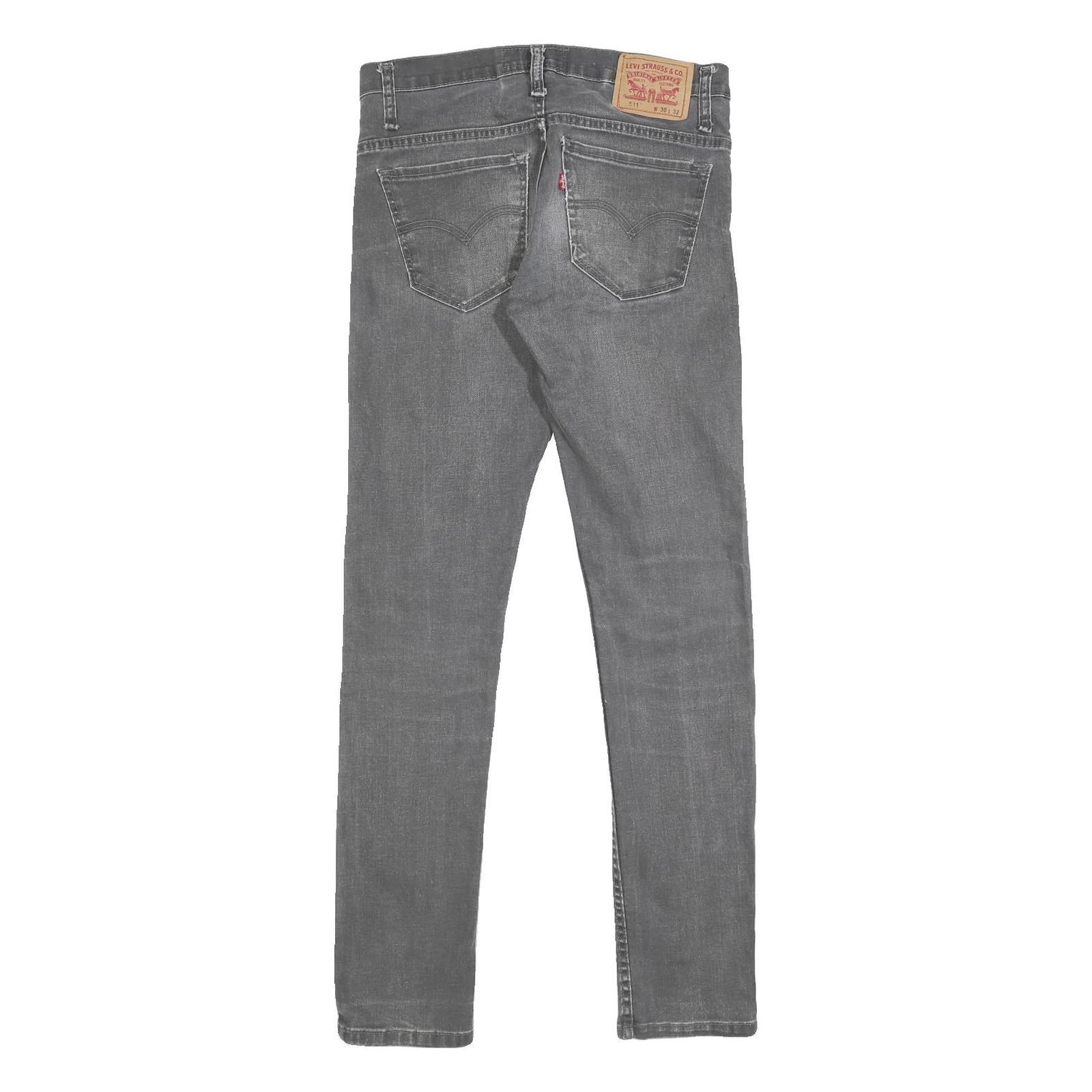 LEVI'S 511 Mens Slim Skinny Denim Dark W30 L32 Stretch Cotton Blend Jeans
