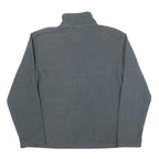 STARTER Mens Grey Plain Pullover High Neck Basic Knit Jumper S Casual Warm