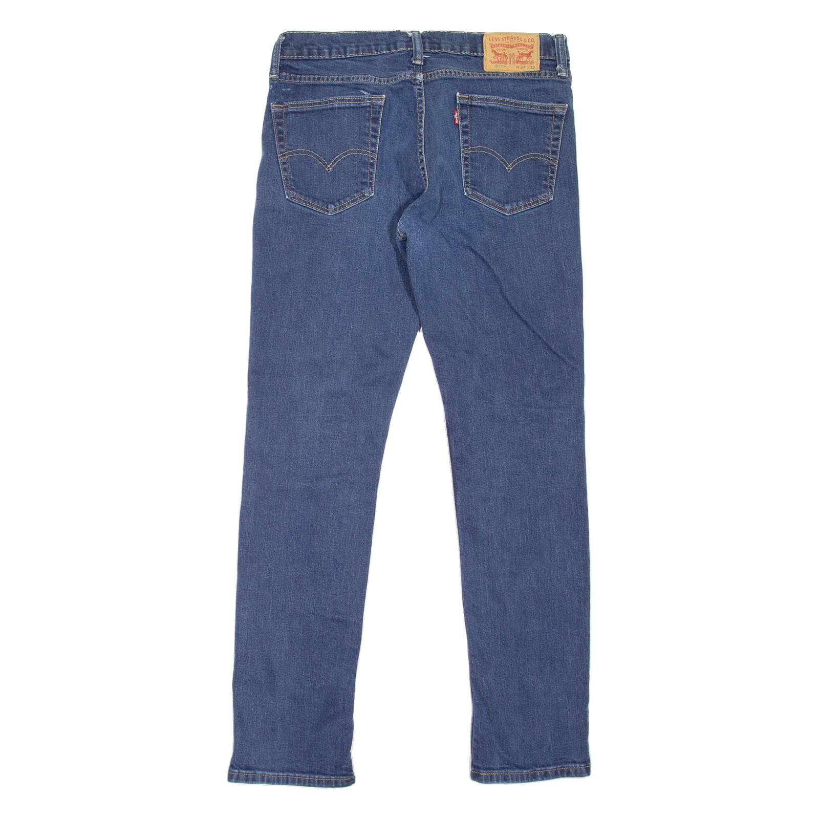 LEVI'S 511 Jeans Mens Blue Slim Straight W30 L32