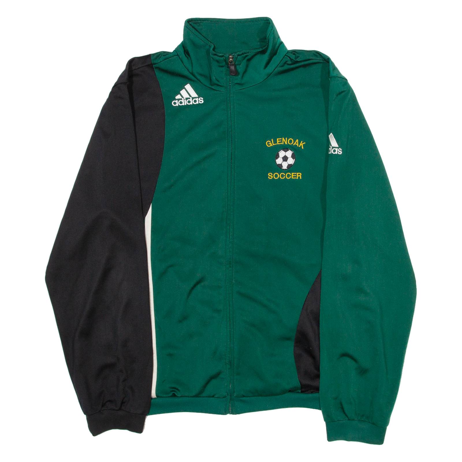 ADIDAS Glenoak Soccer Mens Track Jacket Green M