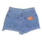 Cut Off Womens Denim Shorts Blue S W26