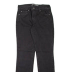 LEVI'S 505 Womens Jeans Black Regular Straight W28 L32