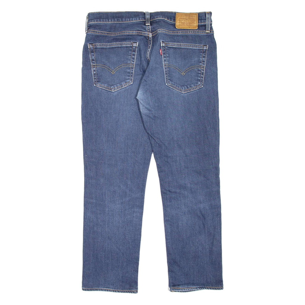 LEVI'S 511 BIG E Jeans Mens Blue Slim Straight Stone Wash W32 L26