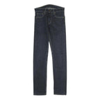 LEVI'S 510 Mens Jeans Blue Slim Skinny Denim Medium W28 L32 Zip Closure