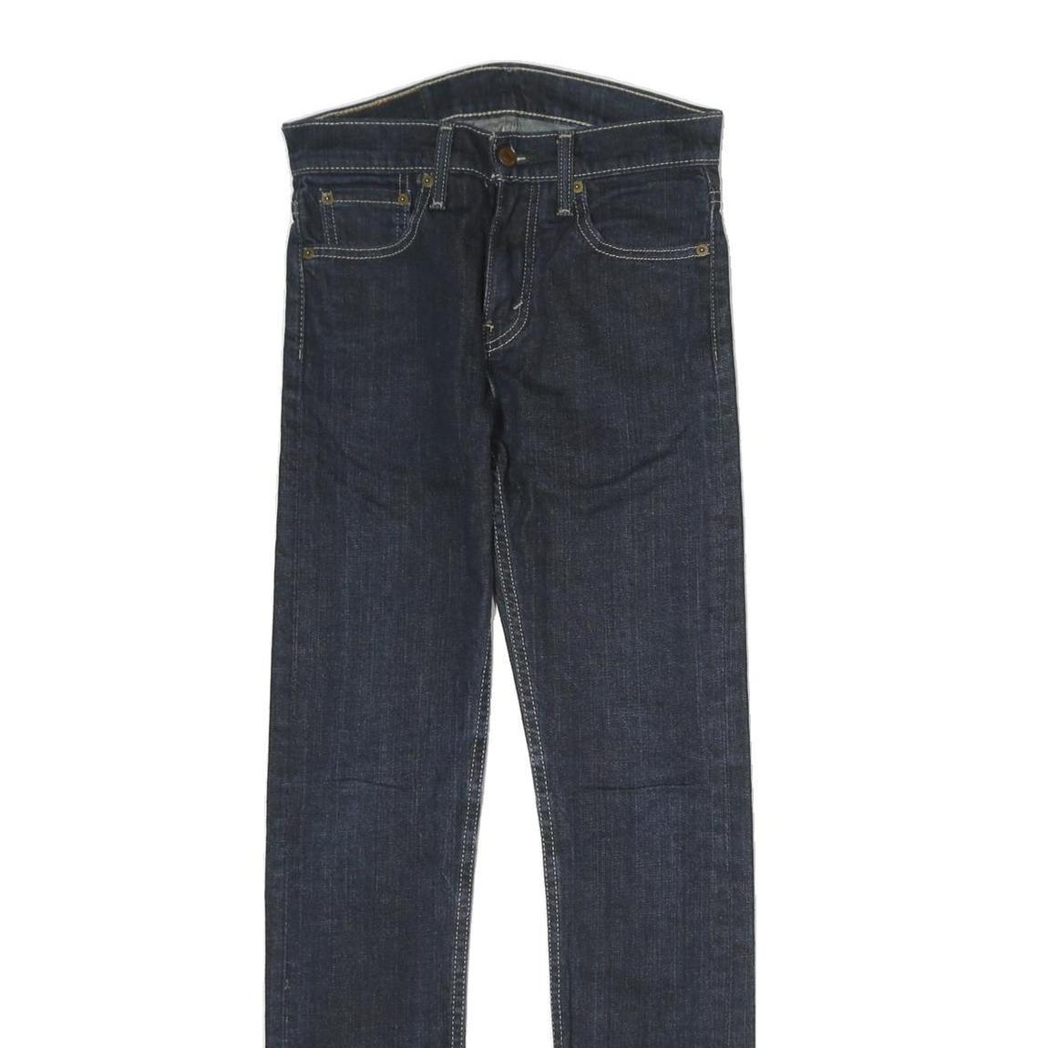 LEVI'S 510 Mens Jeans Blue Slim Skinny Denim Medium W28 L32 Zip Closure