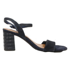 TAMARIS Strappy Heels Blue Leather Womens UK 6
