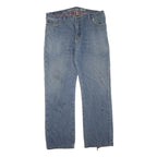 DICKIES Mens Jeans Regular Straight Denim Medium W40 L33 Workwear Zip Closure