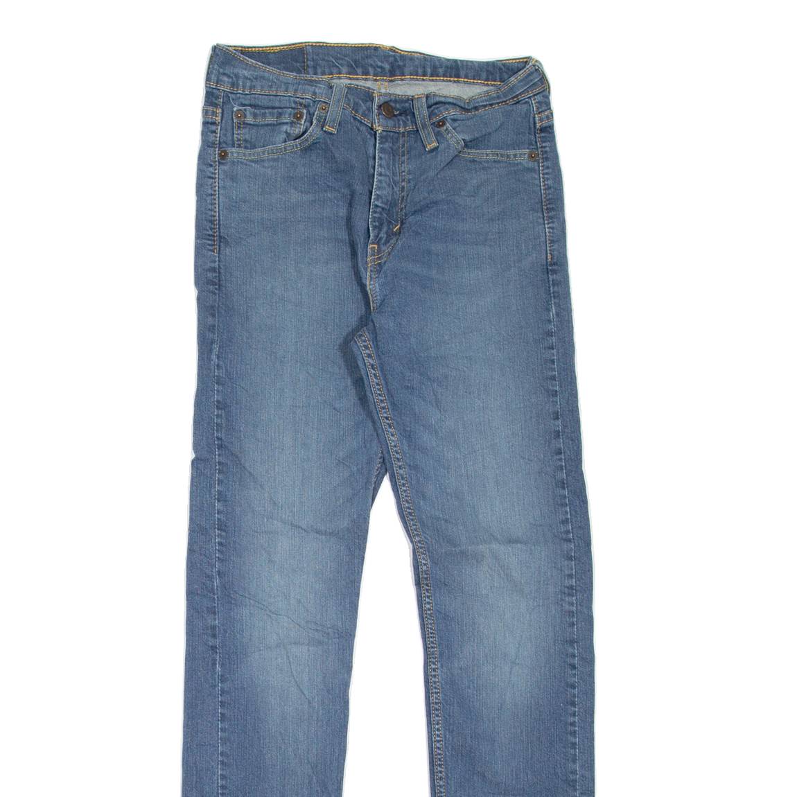 LEVI'S 510 Jeans Mens Blue Slim Skinny Stone Wash W29 L32