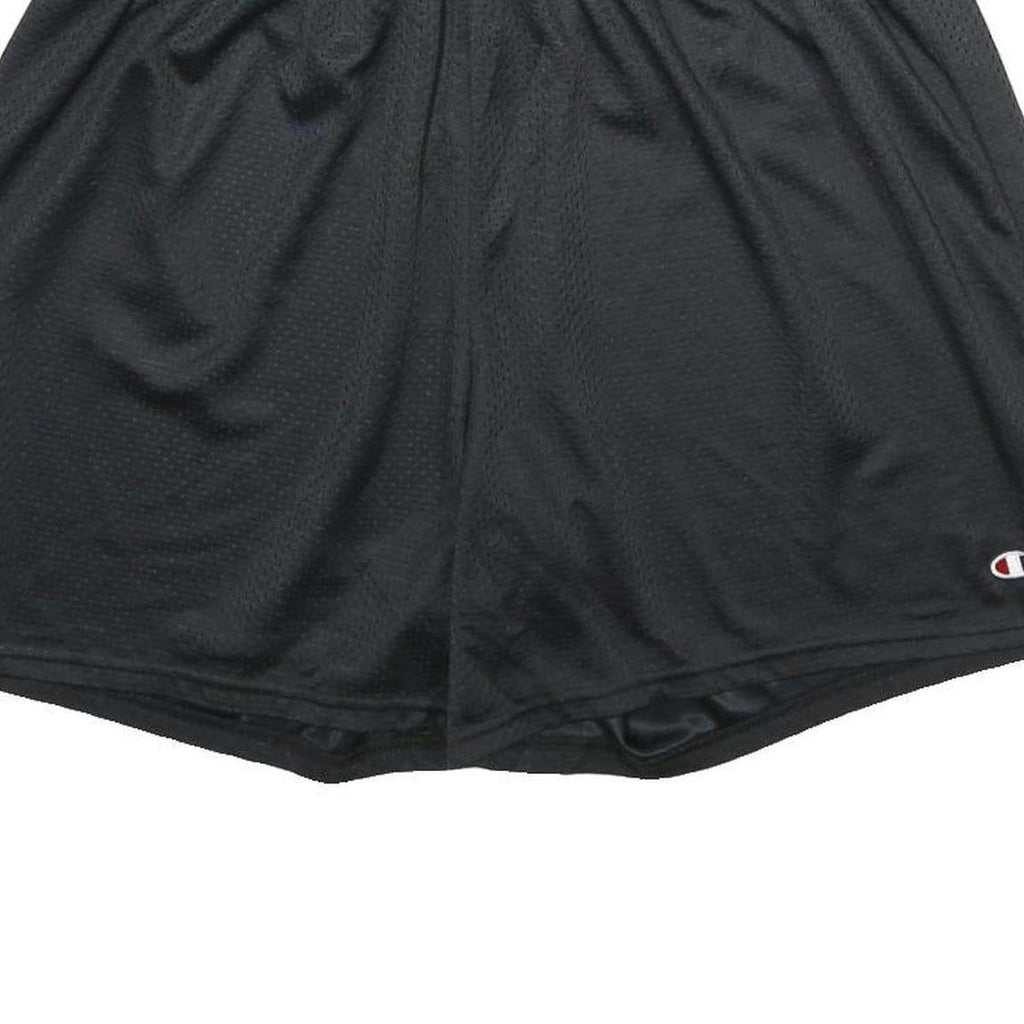 CHAMPION Mens Black Sports Shorts 2XL W30 Lightweight Athletic