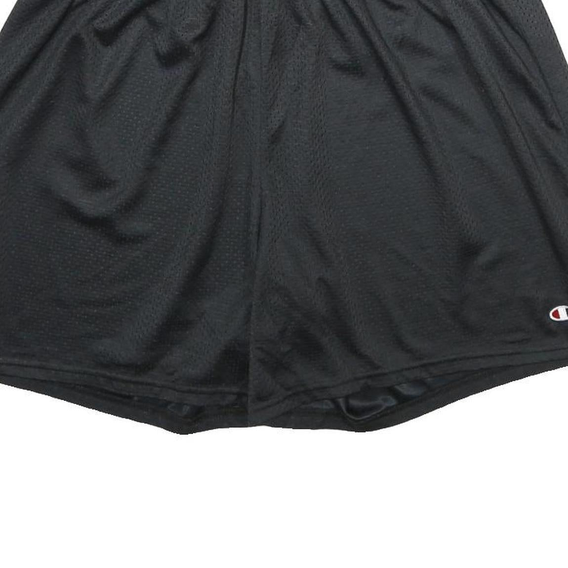 CHAMPION Mens Black Sports Shorts 2XL W30 Lightweight Athletic
