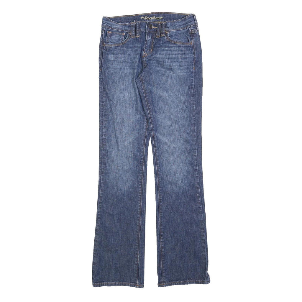 OLD NAVY Womens Blue Slim Bootcut Denim Medium W25 L30 Stretch Comfort Jeans