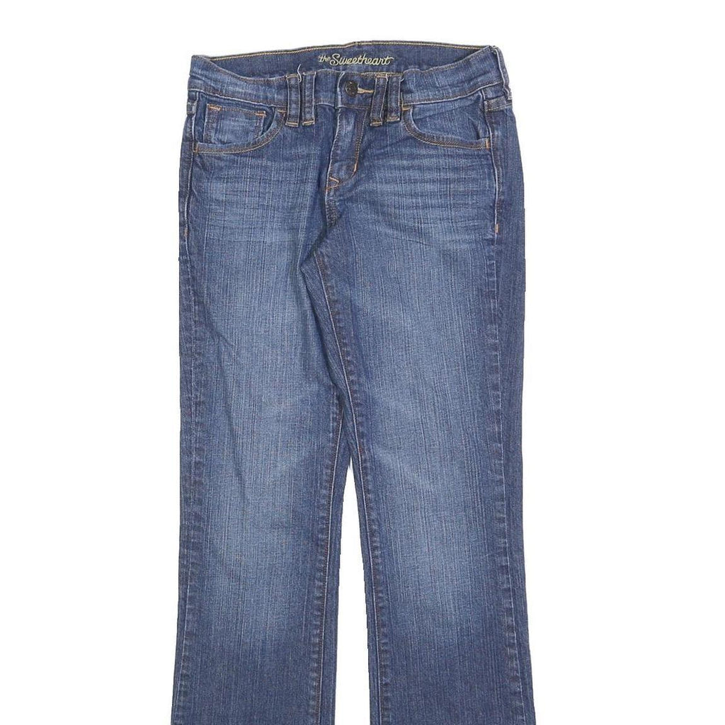 OLD NAVY Womens Blue Slim Bootcut Denim Medium W25 L30 Stretch Comfort Jeans