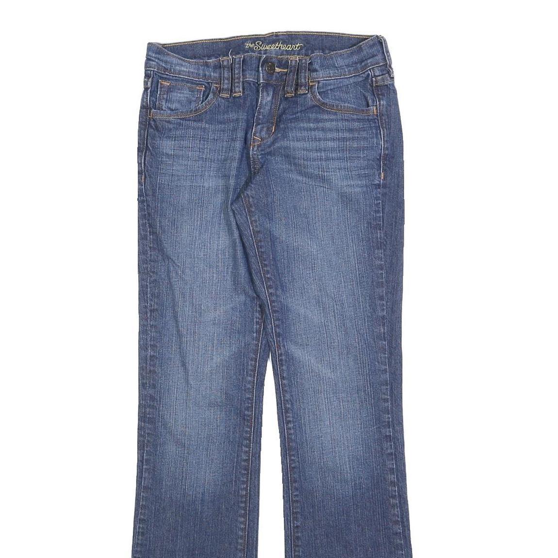 OLD NAVY Womens Blue Slim Bootcut Denim Medium W25 L30 Stretch Comfort Jeans