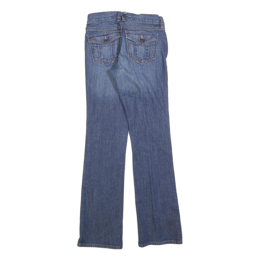 OLD NAVY Womens Blue Slim Bootcut Denim Medium W25 L30 Stretch Comfort Jeans