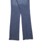 OLD NAVY Womens Blue Slim Bootcut Denim Medium W25 L30 Stretch Comfort Jeans