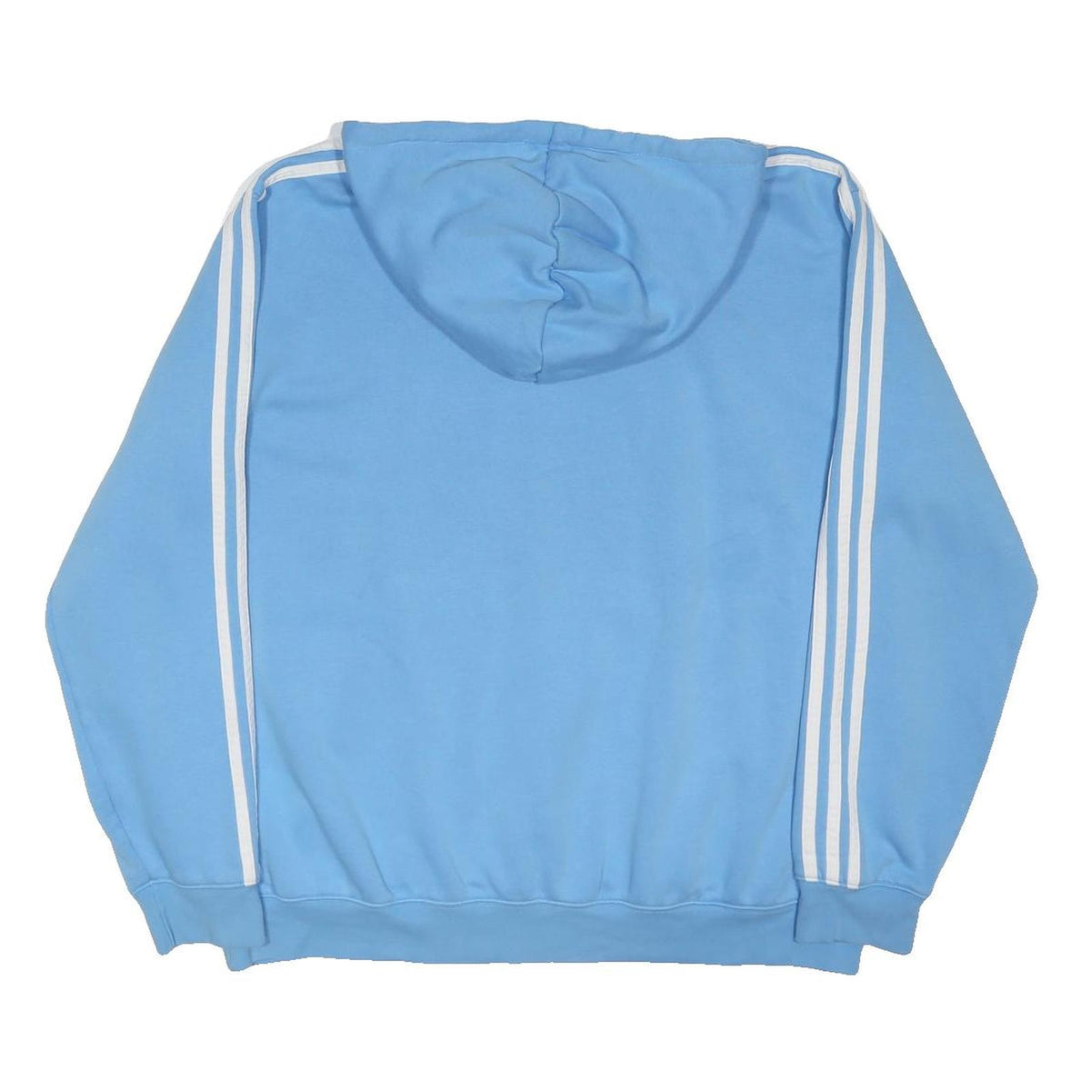 ADIDAS ORIGINALS Mens Blue Pullover Hoodie XL Three Stripe Classic