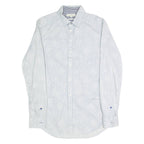 DIESEL Slim Fit Mens Shirt Blue Floral Long Sleeve S