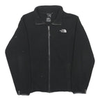 THE NORTH FACE Boys Black Fleece Zip Jacket L Outdoor Casual Warm Layer