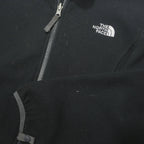 THE NORTH FACE Boys Black Fleece Zip Jacket L Outdoor Casual Warm Layer