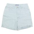 WRANGLER Womens Shorts Blue Casual Plain M W30 Denim 90s Style