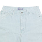WRANGLER Womens Shorts Blue Casual Plain M W30 Denim 90s Style