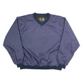 FORRESTER'S Check Training Mens Sweatshirt Blue V-Neck 90s L