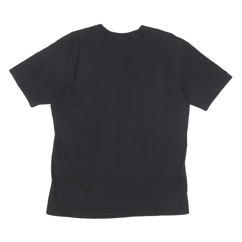 NIKE Mens Black Boilermakers Football Graphic T-Shirt M Short Sleeve Crew Neck