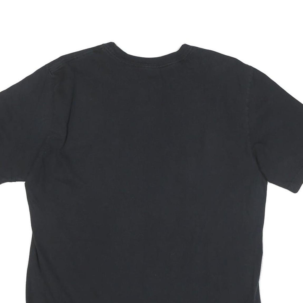 NIKE Mens Black Boilermakers Football Graphic T-Shirt M Short Sleeve Crew Neck