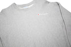 CHAMPION REVERSE WEAVE Womens Grey Crew Neck L Cotton Blend Sweatshirt