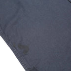 TOMMY HILFIGER Mens Navy Blue Linen Blend Shirt XL Casual Short Sleeve Button