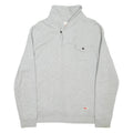 LEVI'S Mens Sweatshirt Grey Collared L