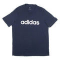 ADIDAS Mens T-Shirt Blue M