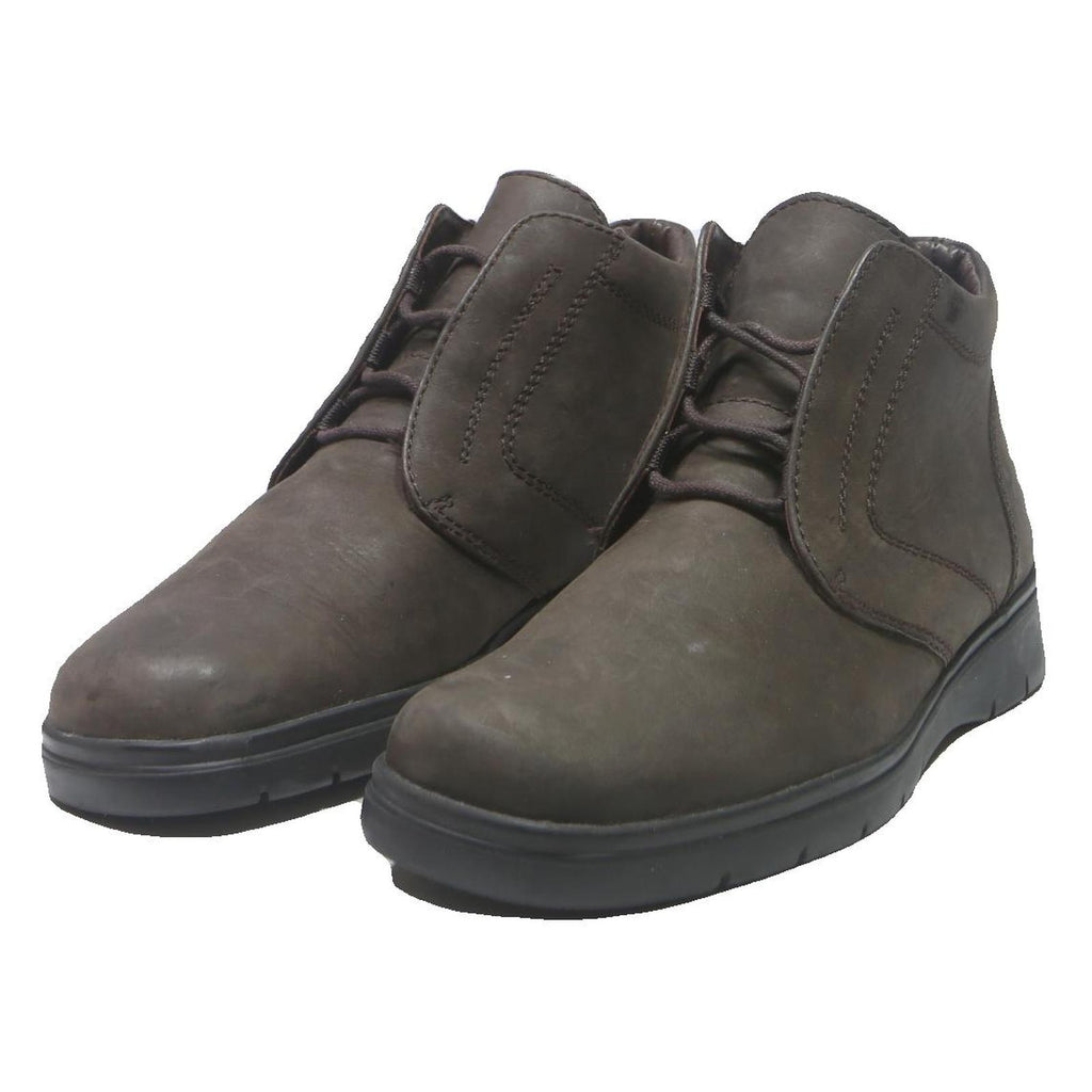 REMONTE Mens Ankle Boots Brown Leather UK 6.5 Comfortable Casual Shoes