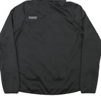 PUMA Womens Black Zip Hooded Casual Jacket UK 14 Polyester Blend Plain