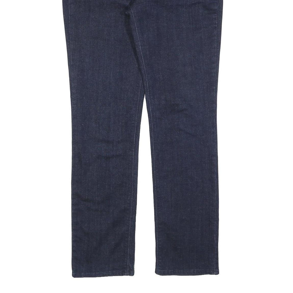 LEVI'S 525 Womens Jeans Blue Regular Straight Denim Raw W28 L30