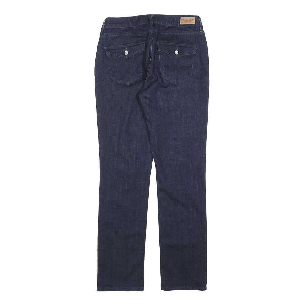 LEVI'S 525 Womens Jeans Blue Regular Straight Denim Raw W28 L30