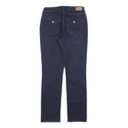 LEVI'S 525 Womens Jeans Blue Regular Straight Denim Raw W28 L30