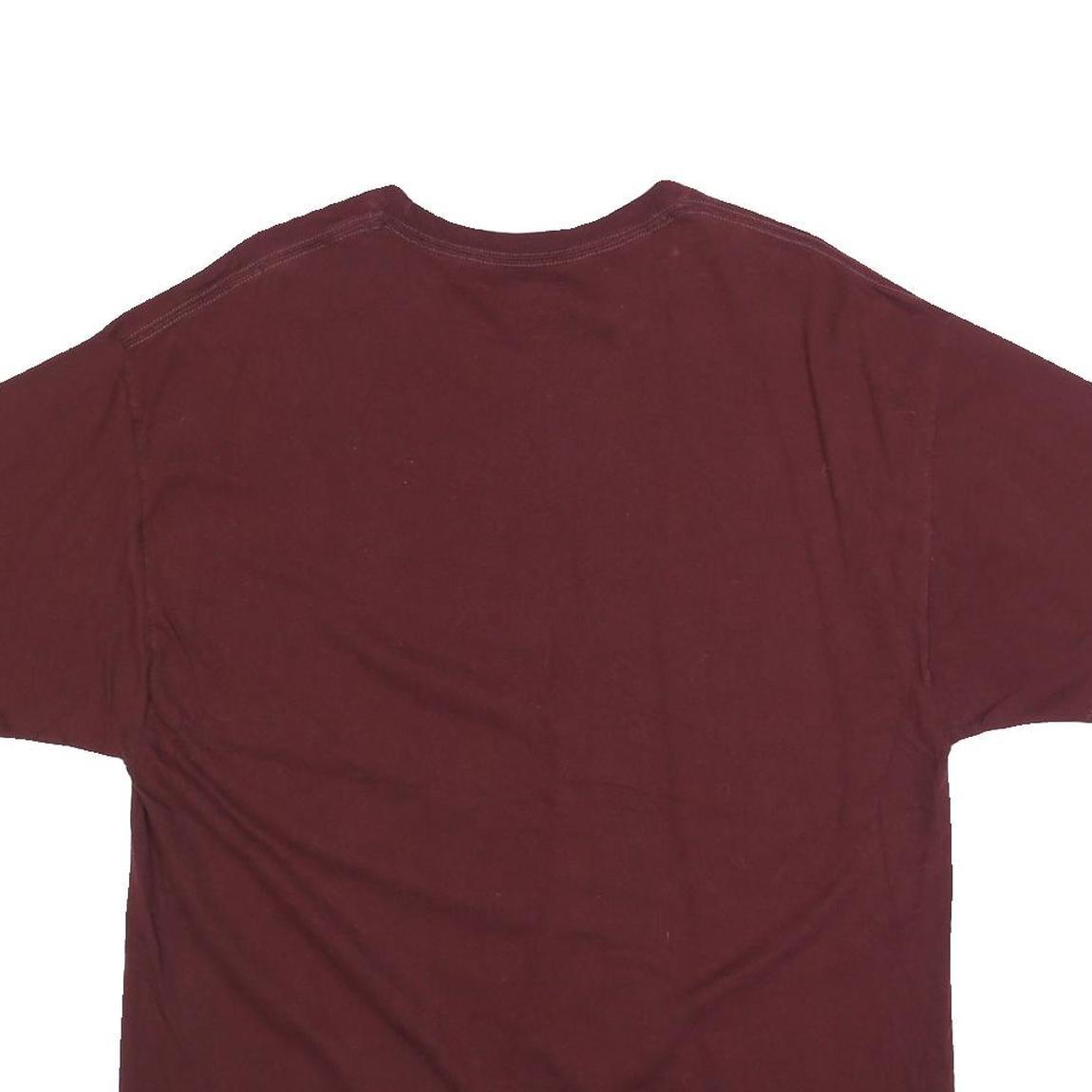 CHAMPION Mens Maroon Seattle Pacific University Dad Graphic T-Shirt XL Crew Neck