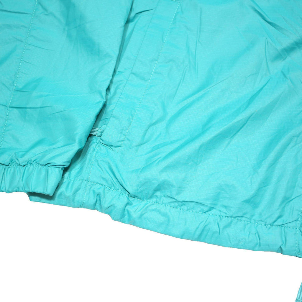 THE NORTH FACE Womens Blue Jacket S Polyester Blend Plain Lightweight Hooded