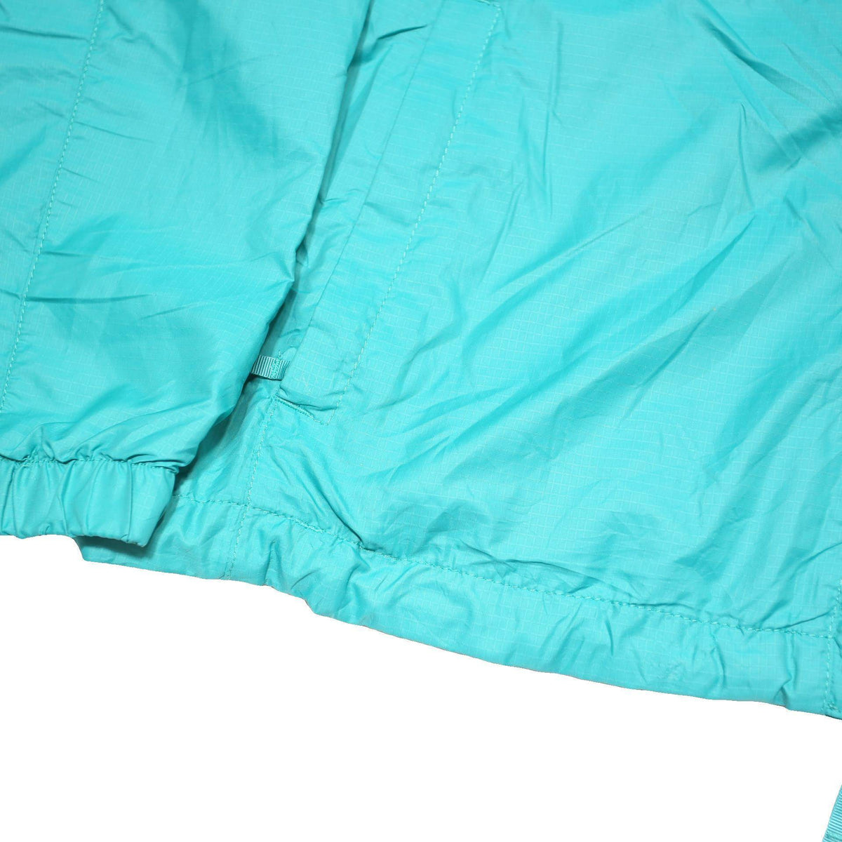 THE NORTH FACE Womens Blue Jacket S Polyester Blend Plain Lightweight Hooded